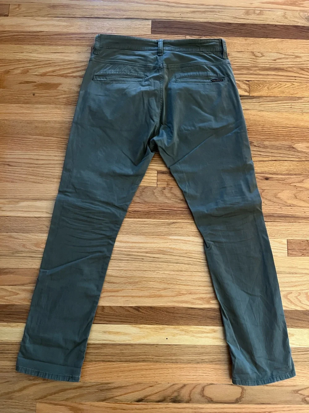 Nudie Jeans Co. - Men’s Olive Slim Straight Pants 32